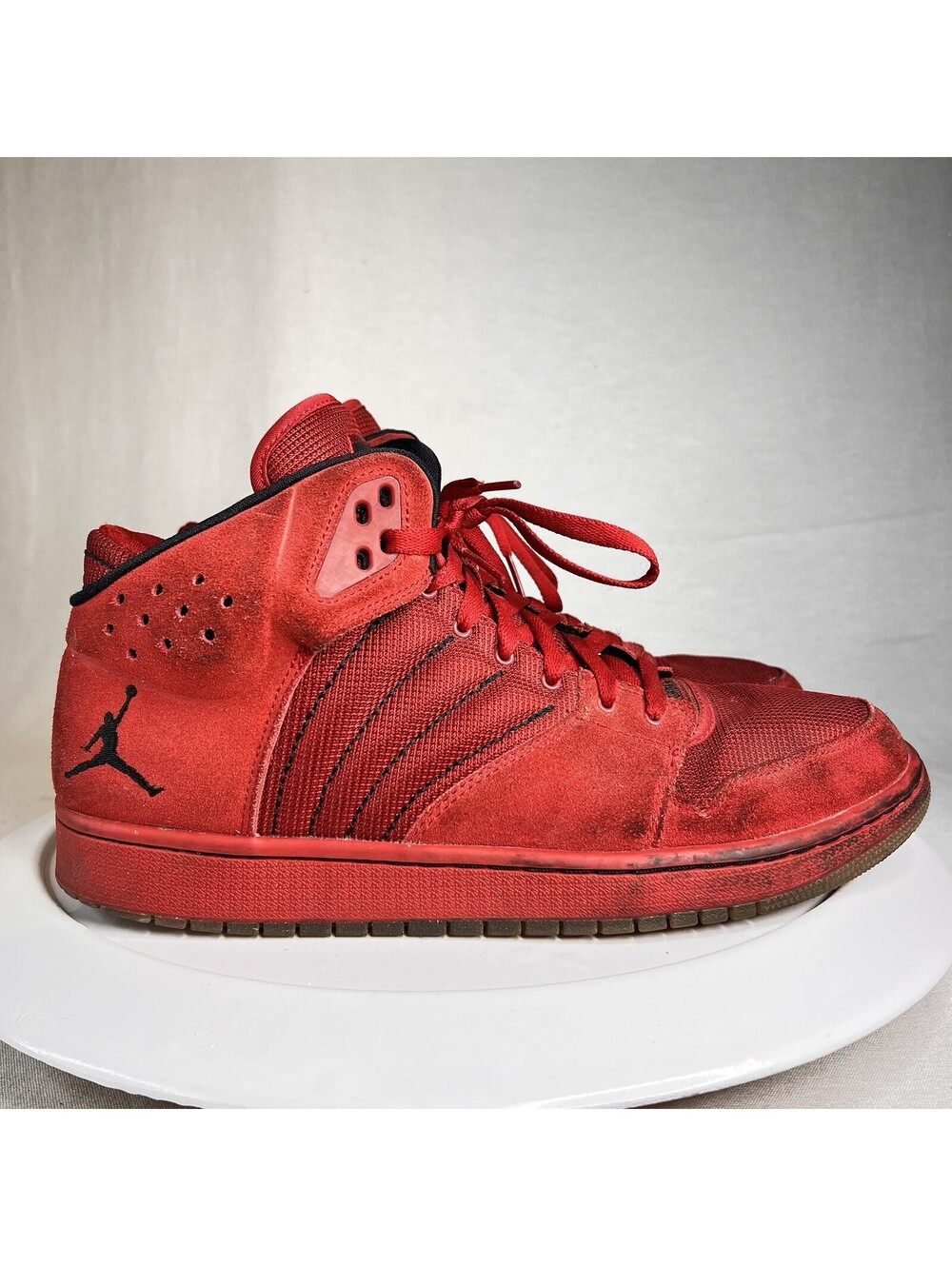 Nike Men’s Air Jordan 1 Flight 4 Red Basketball Shoes  Sz 12 (838818-600)